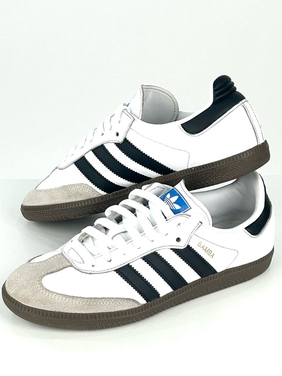 adidas Shoes - Adidas Samba OG Retro Sneakers Women’s 8 White Black Gum IG9030